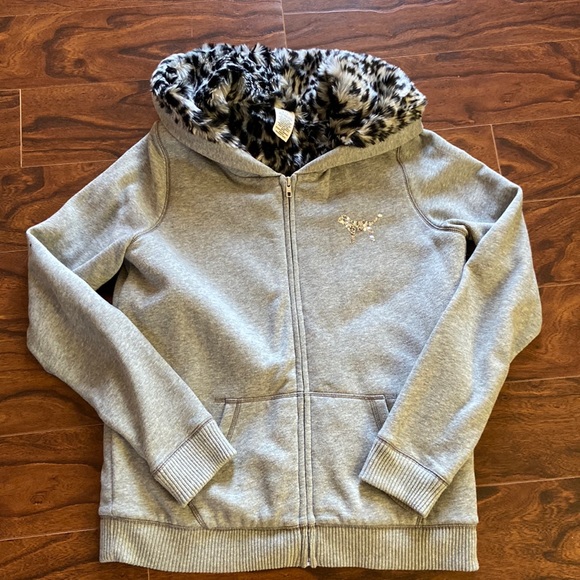 Victoria’s Secret reversible hoodie - Picture 1 of 7